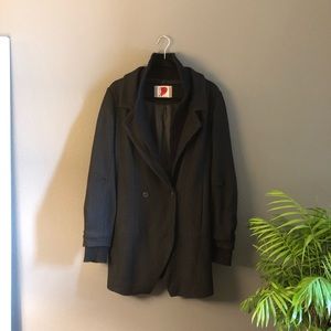 Black free people coat